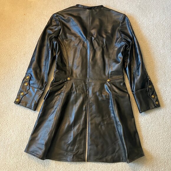 Pirates of the Caribbean Will Turner cosplay leather frock coat - Picture 5 of 14